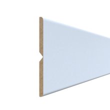 Univerzální lišta - TEXTILOVÁ BÍLÁ 426 V, 2800 x 60 x 4 mm