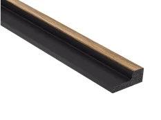 Koncový profil pro lamelový voděodolný panel - pravý - dub klasický