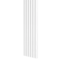 Lamely MIKRO - BÍLÝ MATNÝ, 120 x 16 x 2750 mm - VLNY
