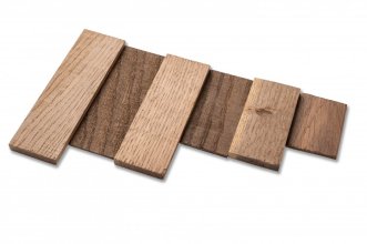 BERKA - THERMO DUB, brúsený povrch, jednotlivé lamely alebo obkladový panel 590 x 90 x 3 a 10 mm (0,0531m²) - drevený obklad