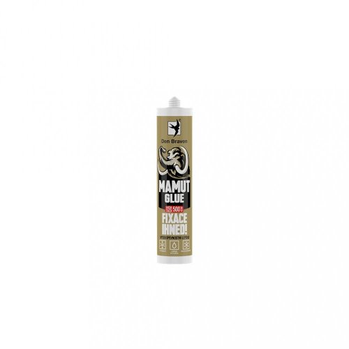 MAMUT GLUE High Tack 290 ml - lepidlo na dřevěné obklady, dřevěné lamelové stěny, akustické panely, polystyrenové obklady, lamelové panely a lišty z polymeru