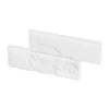 Cihlový obklad, ZE SÁDRY, PANAMA 1, bílá, 263 x 147 mm, tloušťka 10-20 mm, 0,42 m2