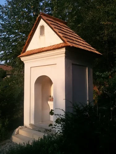 Boží muka, Studenec, dřevěný šindel, 2016