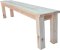 CLASSIC souprava dřevěná - přírodní - stůl + 2 x lavice