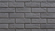 Cihlový obklad, Z BETONU, BOSTON 1 - grey, tmavě šedá, 222 x 73 mm, tloušťka 8-21 mm, 0.52 m2