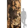 Kamenná dyha - Autumn Rustic - transparentná, 1220 x 2440 x 3 mm