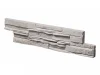 Betónový obklad, Z BETÓNU, KENYA 1, hnedosivá, 533 x 120 mm, hrúbka 16-33 mm, 0.40 m2