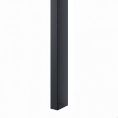 Lamela na dělící stěny - GRAFIT (ANTRACIT), (jednotlivé lamely), FINISH FOLIE, 30 x 70 x 2750 mm