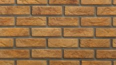 VZOREK - Cihlový obklad, Z BETONU, CAMBRIDGE 3, světle hnědá, 208 x 63 mm, tloušťka 12-18 mm