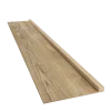 Designový obkladový panel JAPANDI (MDF), DUBOVÁ DÝHA, 24 x 300 x 2750 mm (0,825 m2)