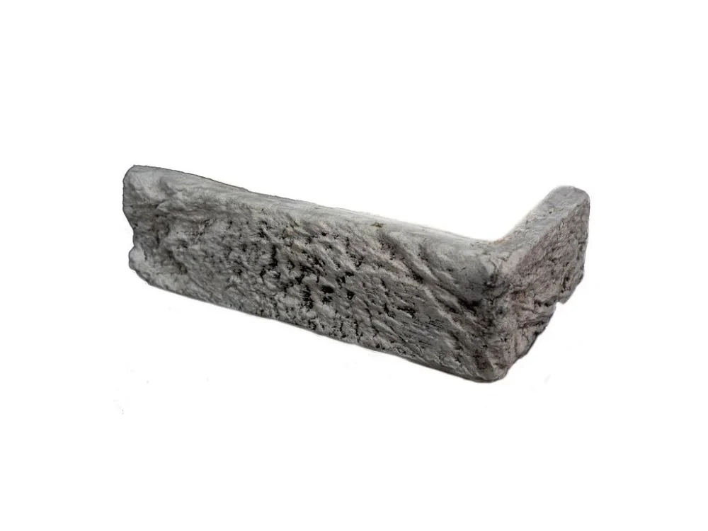 Rohový obklad - HAND BRICK SVĚTLE ŠEDÝ