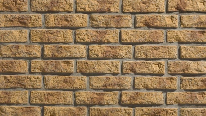 Cihlový obklad, Z BETONU, RUSTIK 548, hnědá, 210 x 60 mm, tloušťka 10-18 mm, 1 m2