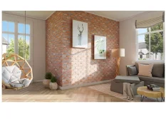 Sadrový obklad, ROH, ZO SADRY, LOFT 2, červená, 80 x 190 mm, hrúbka 16-18 mm, 0.32 m2 Sadrový obklad, ROH, ZO SADRY, LOFT 2, červená, 80 x 190 mm, hrúbka 16-18 mm, 0.32 m2