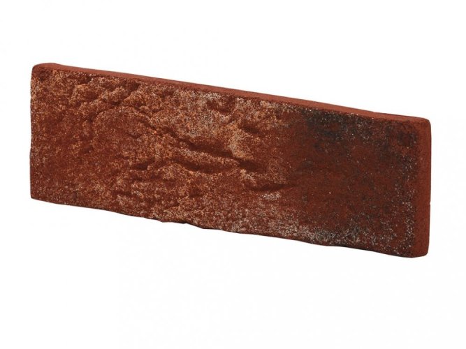 Cihlový obklad, Z BETONU, COUNTRY 676, hnědá, 205 x 62 mm, tloušťka 14-17 mm, 1 m2