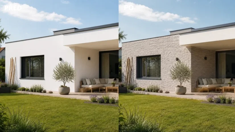 Betonový obklad, Z BETONU, AMSTERDAM 2 - GREY, středně šedá, 76 x 260 mm, tloušťka 9-25 mm, 0.59 m2