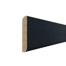 Stropní lišta - ČERNÁ 3D, 2800 x 45 x 8 mm