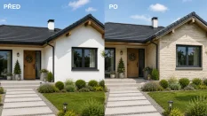 Cihlový obklad, Z BETONU, CAMBRIDGE 9, světlá, 208 x 63 mm, tloušťka 12-18 mm, 0.91 m2