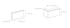 Sádrový obklad, ZE SÁDRY, LOFT 1, bílá, 206 x 63 mm, tloušťka 16-18 mm, 0,6 m2
