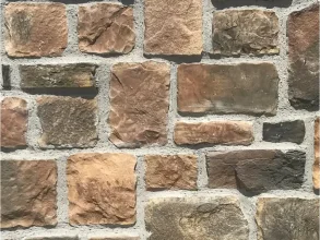 Kamenný obklad, Z BETONU, MIX Colorado, hnědo-černá, 150 – 500 x 100 – 300 mm, tloušťka 20 - 60 mm, 0,5 m2