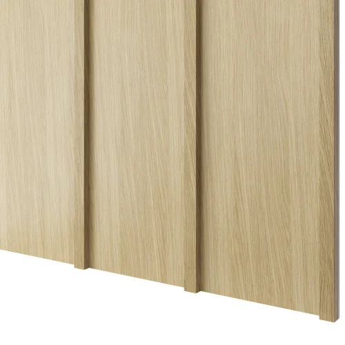Designový obkladový panel JAPANDI (MDF), EVROPSKÝ DUB CPL, 24 x 300 x 2750 mm (0,825 m2)
