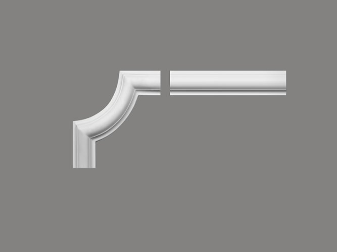 Rohový prvek - 155 x 155 x 41 mm