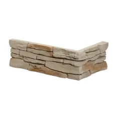 Kamenný obklad, ROH, Z BETONU, PORTO 1, béžová, 110 x 170 x 310 mm, tloušťka 19 - 30 mm, 0.66 bm