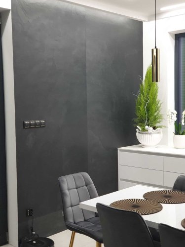 Kamenná dýha - Black Slate, 1220 x 610 x 3 mm