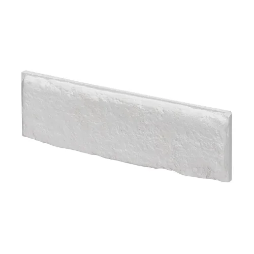 Cihlový obklad, ZE SÁDRY, OXFORD 1, bílá, 210 x 63 mm, tloušťka 6-14 mm, 0,49 m2