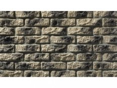 Cihlový obklad, Z BETONU, RUSTIK 526, šedá, 210 x 60 mm, tloušťka 10-18 mm, 1 m2