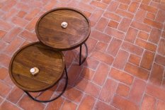 Portlandská dlažba, Z BETONU, Brick, červená, tloušťka 28 mm, 1 m2