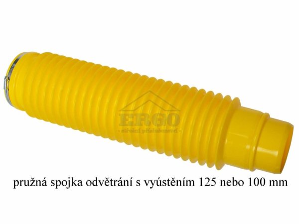 Spojka s redukcí pro odvětrávání střech