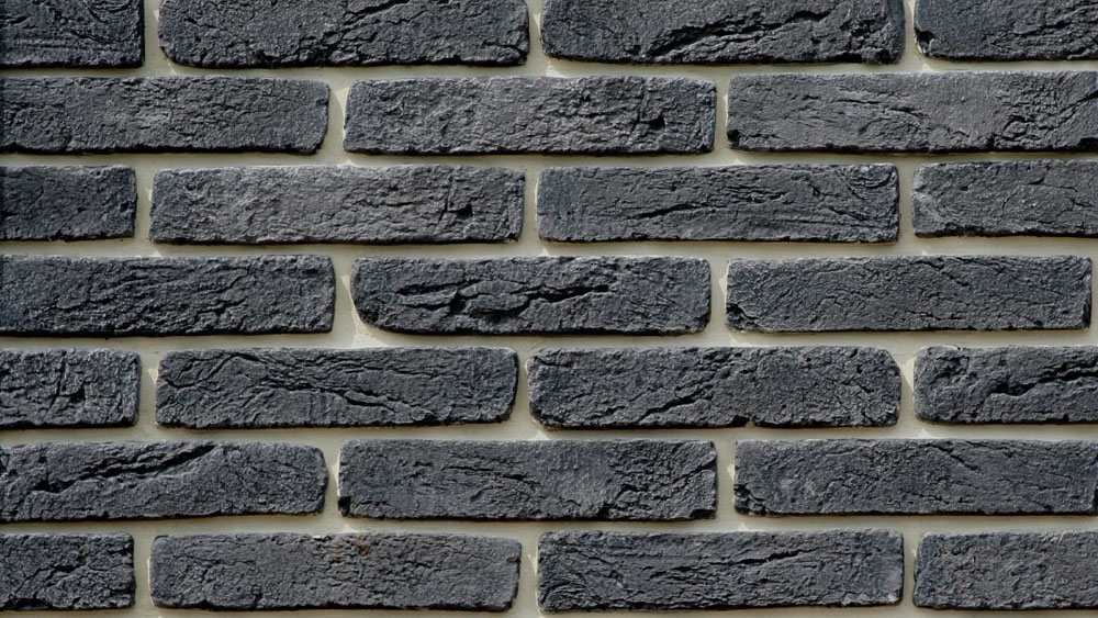 Cihlový obklad - CIHLA TMAVĚ ŠEDÁ