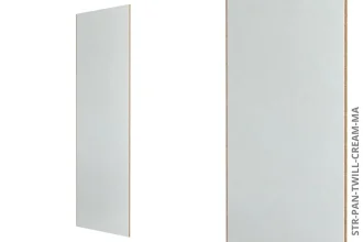 Systémový obkladový panel STRAMA PANELS - KRÉMOVÁ, dřevotřísková deska, dekorativní fólie, 12 x 600 x 2800 mm