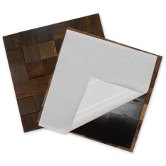 VZOREK - DUB TABÁK 50 (50 x 50 mm) - NA SAMOLEPÍCÍM PODKLADU Broušený (olejovaný) - rozměr vzorku: 150 x 150 mm