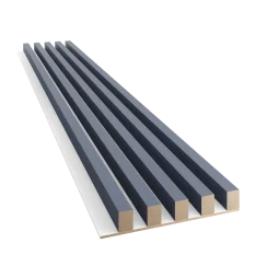 Dřevěné lamely ŠIROKÉ na BÍLÉ desce (MDF), TMAVĚ NÁMOŘNICKÁ MODRÁ, 46 x 300 x 2750 mm (0,825 m2) Dřevěné lamely ŠIROKÉ na BÍLÉ desce (MDF), TMAVĚ NÁMOŘNICKÁ MODRÁ, 46 x 300 x 2750 mm (0,825 m2)