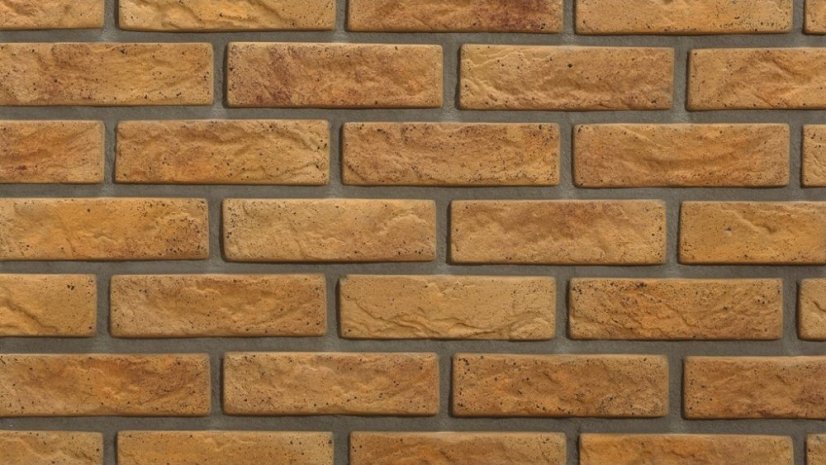 Cihlový obklad, Z BETONU, CAMBRIDGE 3, světle hnědá, 208 x 63 mm, tloušťka 12-18 mm, 0.91 m2