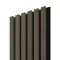Akustický panel ACOUSTIC LINE - hakira beige | čierna, 2650 x 245 x 22 mm, lamely MDF + FINISH FOLE, akustický podklad FILC