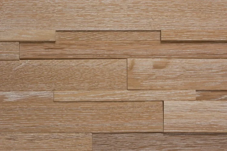 DUB BIELENÝ Stepwood ® Original, 1250 x 219 mm (0,274 m²) - stenové obkladové panely - Povrchová úprava: Kartáčovaný - lakovaný