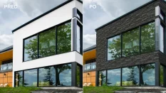 Kamenný obklad, Z BETONU, CONGO 1, tmavě šedá, 120 x 533, tloušťka 16 - 33 mm, 0.40 m2