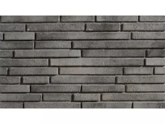 Betonový obklad, Z BETONU, DUBLIN 3, středně šedá, 500 x 83 mm, tloušťka 10-25 mm, 0.52 m2
