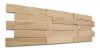 H MINI WOOD, DUB PŘÍRODNÍ, 5 řad, broušené lamely - balení obsahuje 2 kusy panelů (650 x 190 mm)