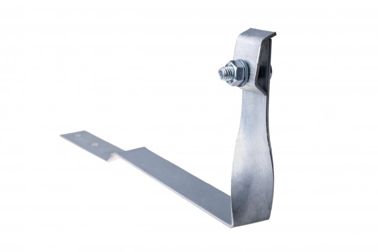 Držiak na bleskozvod FeZn do plochy pre plastovú krytinu Eureko - Materiál: FeZn (pozink)