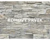Kamenný obklad, ROH, Z BETONU, Slanec Gardena, hnědošedá, 170 x 80 mm, tloušťka 10-28 mm, 1 bm