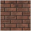 Cihlový obklad, Z BETONU, DALLAS 1, tmavě červená, 215 x 72 mm, tloušťka 21-22 mm, 0,46 m2