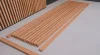 Dělící lamelová stěna - DUB WOTAN, (kompletní sada), MDF + FINISH FOLIE, 29 předpřipravených šířek od 510 do 2750 mm, libovolná výška (maximálně 2750 mm), 70 mm tloušťka příčky - Typ lamel: V úhlu 45° k základně