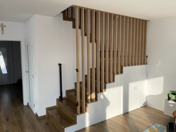 VIDEO OD ZÁKAZNÍKA – REALIZACE, Lamela na dělící stěny - DUB PŘÍRODNÍ