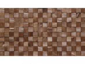 VZORKA - QUADRO MINI 2 - drevený obkladový panel na stěnu - rozmer vzorku: 180 x 180 mm