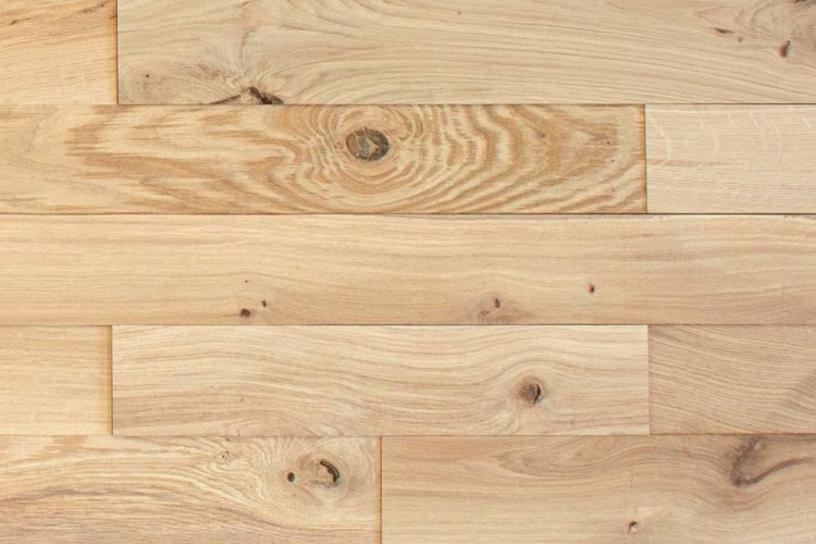 DUB RUSTIKÁLNÍ 1000 (1000 x 100 mm) - velkoformátový dřevěný obklad 2D - Povrchová úprava: Kartáčovaný - bez povrch. úpravy