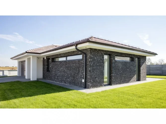 Cihlový obklad, Z BETONU, COUNTRY 672, šedá, 205 x 62 mm, tloušťka 14-17 mm, 1 m2