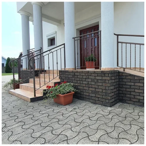 Cihlový obklad, Z BETONU, CAMBRIDGE 15, hnědá, 208 x 63 mm, tloušťka 12-18 mm, 0.91 m2